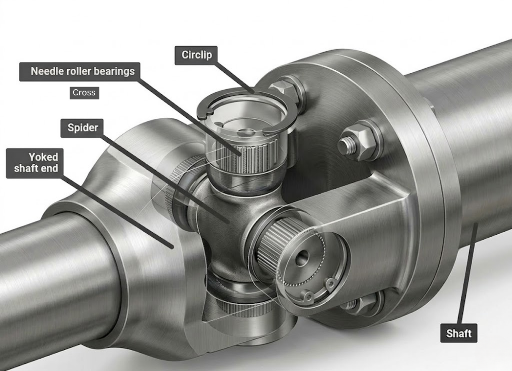 ส่วนประกอบ Universal Joint